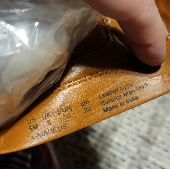 Franco Sarto Marcus Booties Cognac 6M New without Box - Picture 5 of 13